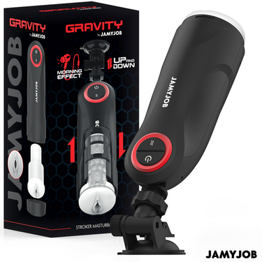 Masturbatore automatico Gravity di Jamyjob, stimolazione intensa e personalizzabile